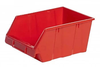Ящик ДиКом пластиковый А 300х230х150 (красный)